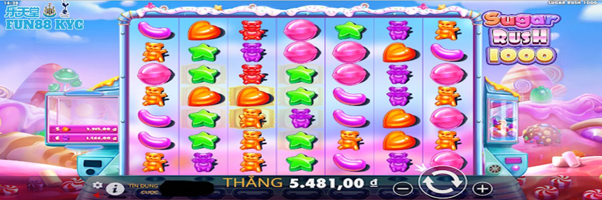 Đắm Chìm Trong Thế Giới Ngọt Ngào Của Sugar Rush Tại Fun88
